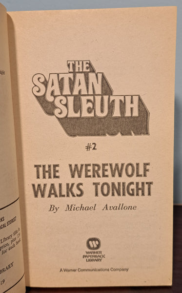 The Satan Sleuth #2 The Werewolf Walks Tonight