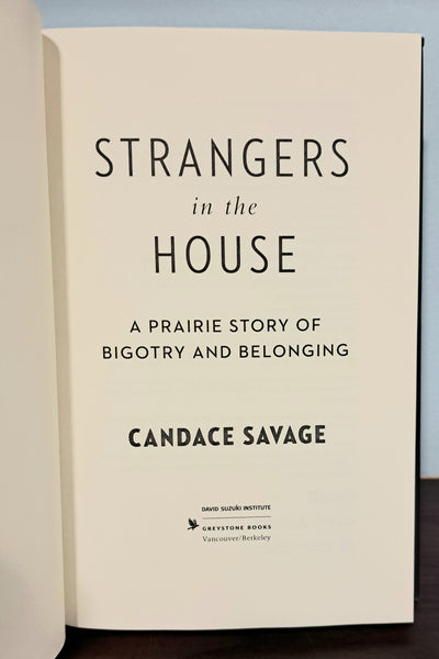 Strangers in the House: A Prairie Story of Bigotry and Belonging