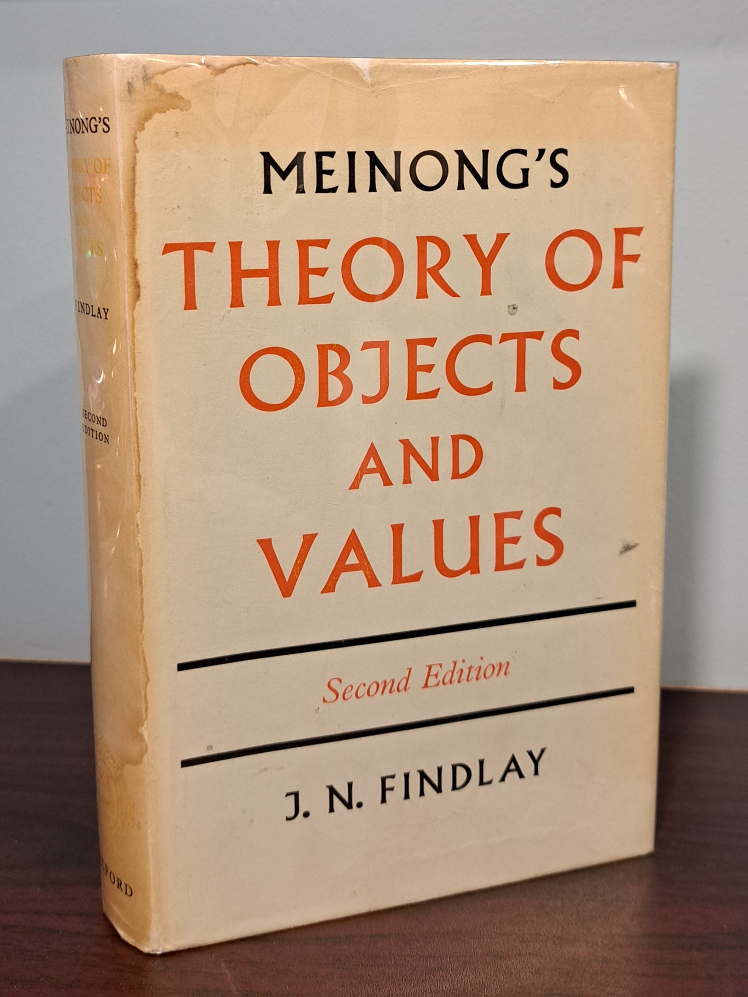 Meinong's Theory of Objects and Values