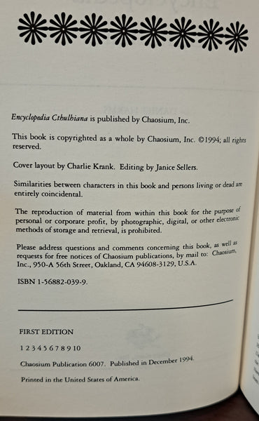 Encyclopedia Cthulhiana