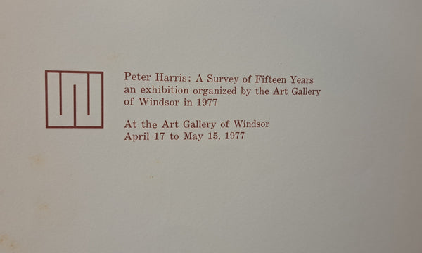 Peter Harris: A survey of Fifteen Years