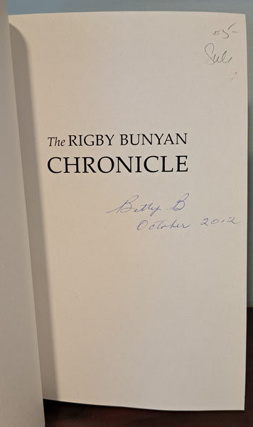 The Rigby Bunyan Chronicle
