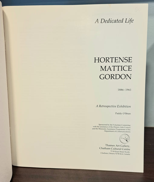 Hortense M. Gordon: A Dedicated Life