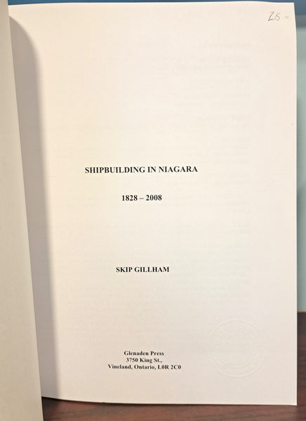 Shipbuilding in Niagara 1828-2008