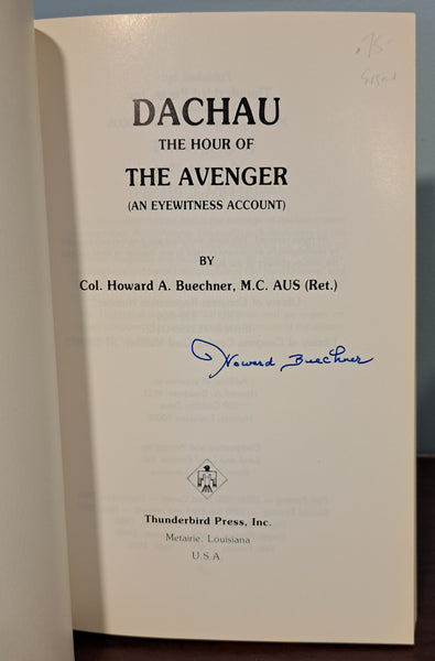 Dachau: The Hour of the Avenger