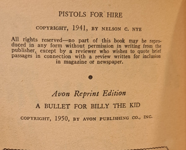 A Bullet For Billy the Kid