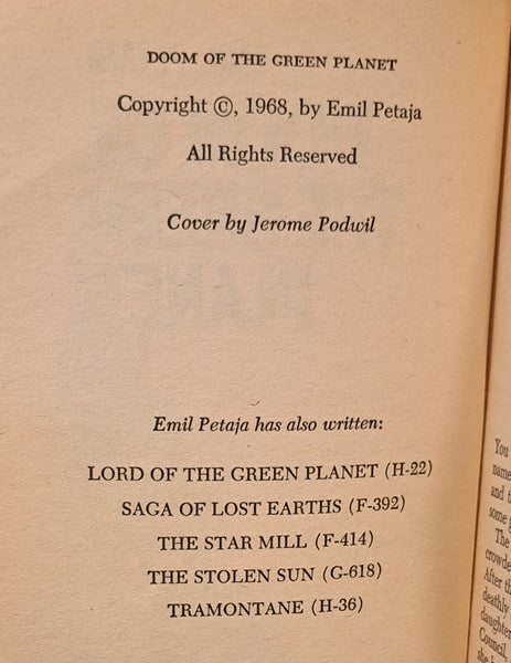 Star Quest and Doom of the Green Planet