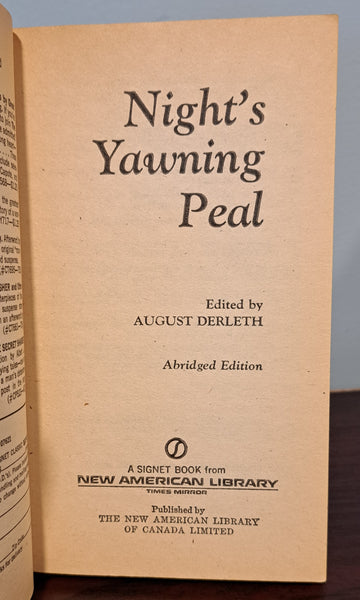 Night's Yawning Peal