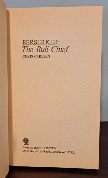 Berserker No. 1: Shadow of the Wolf and No. 2: The Bull Chief