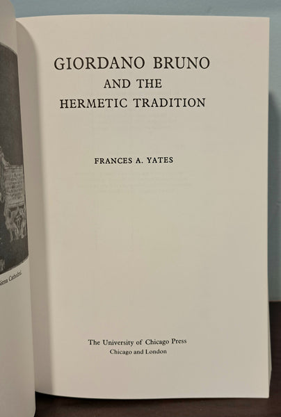 Giordano Bruno and the Hermetic Tradition