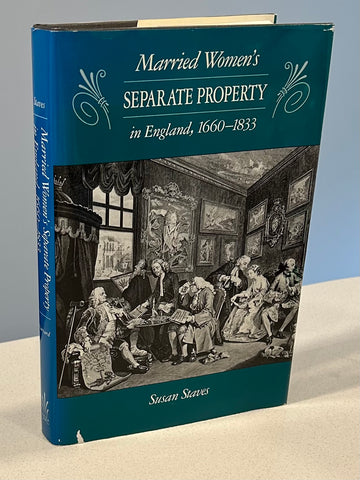 Married Women's Separate Property in England, 1660-1833