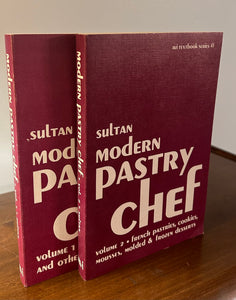 Modern Pastry Chef   books one and two
