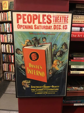 Dante’s inferno.   Window card