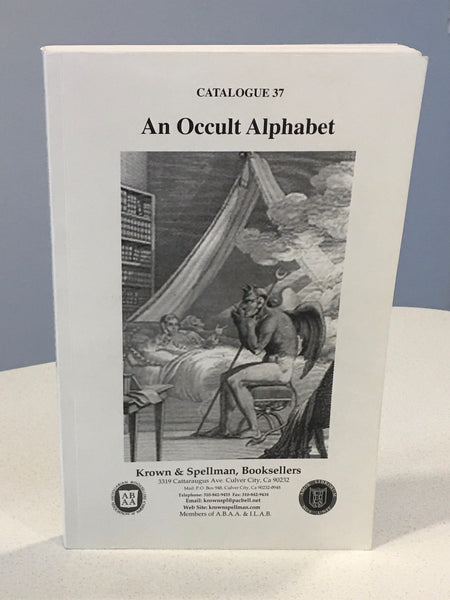 An Occult Alphabet - Volumes 1 and 2 (Catalogue 37 and 38)